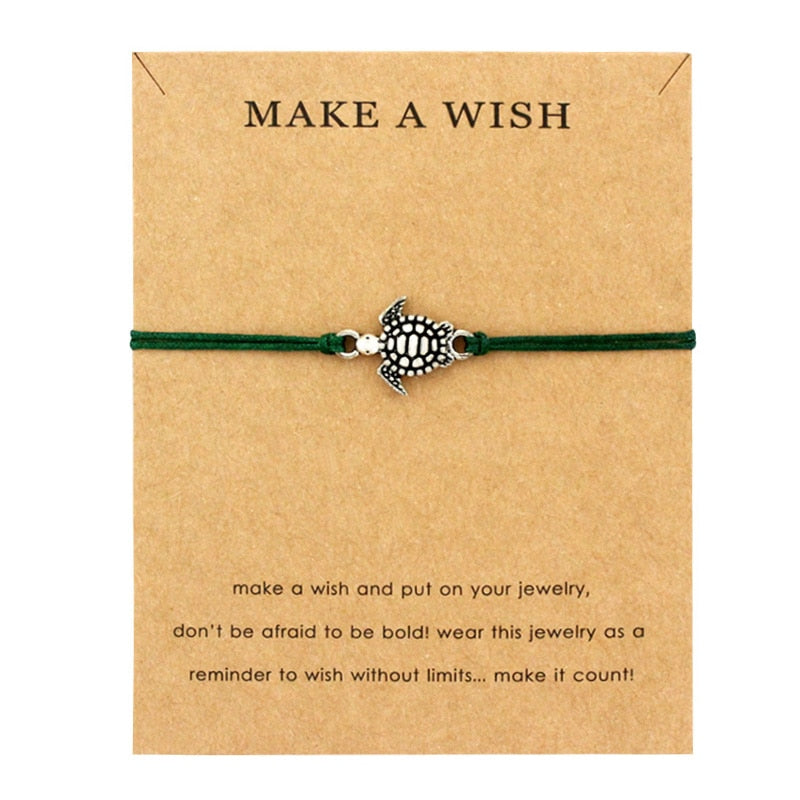 Bracelet Tortue de Mer, bracelet elastique tortue