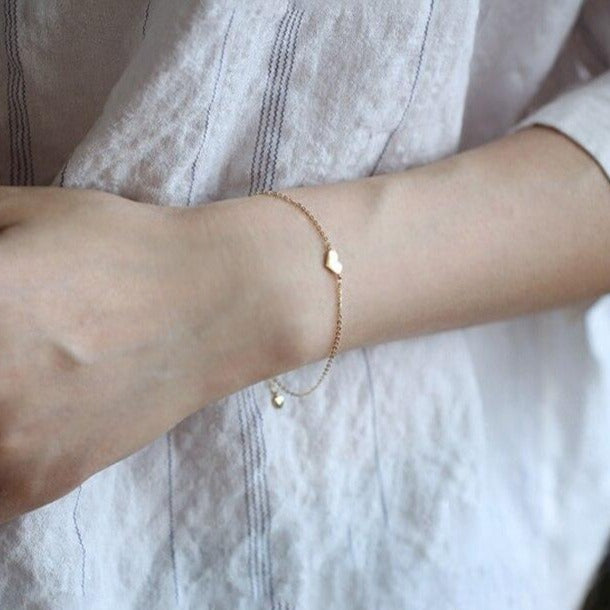 Bracelet Cœur Luxe minimaliste