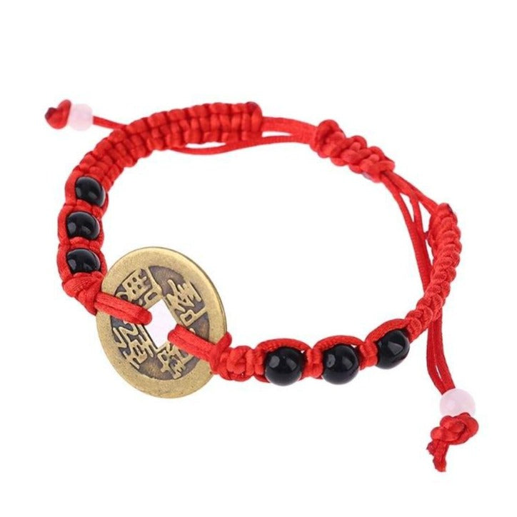 Bracelet Feng Shui Rouge (Cordon) femme