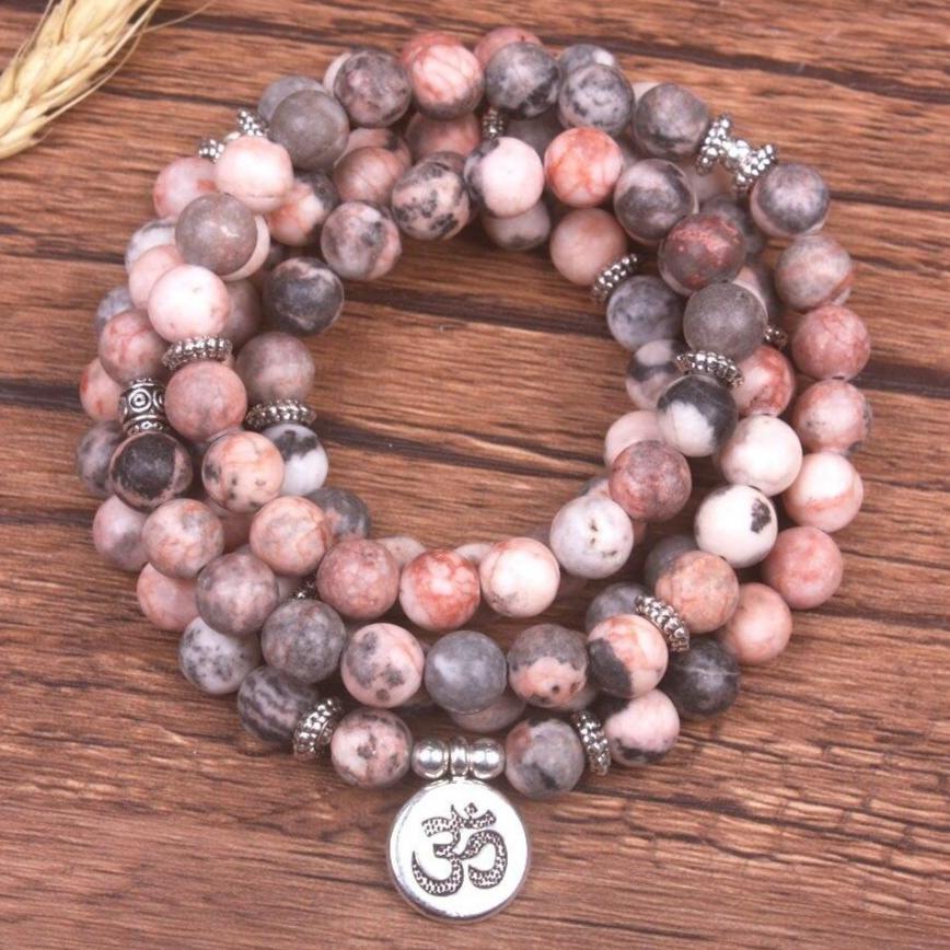 Bracelet Mala Bois De Rose Sanskrit