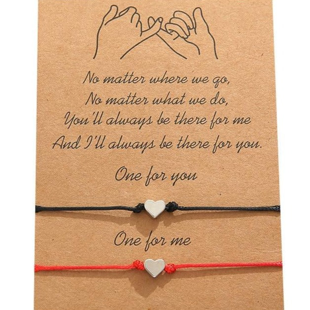 Bracelet Couple Coeur