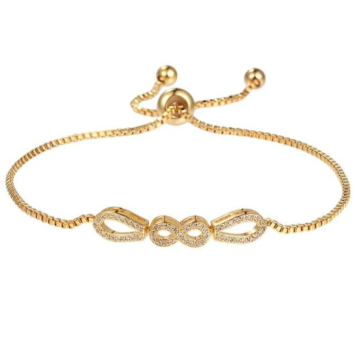Bracelet Infini Plaqué Or