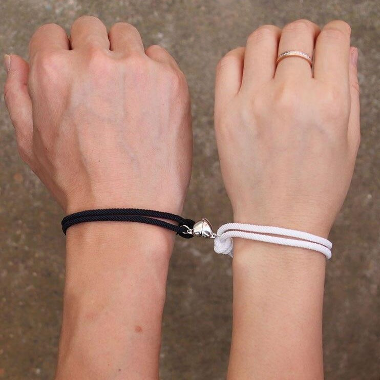 Bracelet Avec Aimant Couple