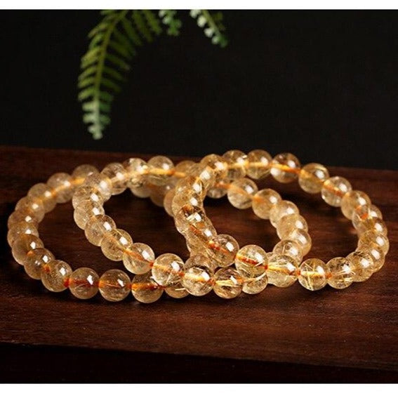 Bracelet Citrine Véritable