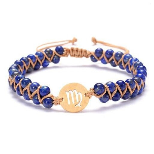 Bracelet Pierre Naturelle Signe Astrologique Vierge
