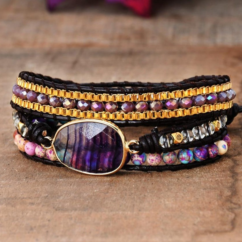 Bracelet En Fluorite