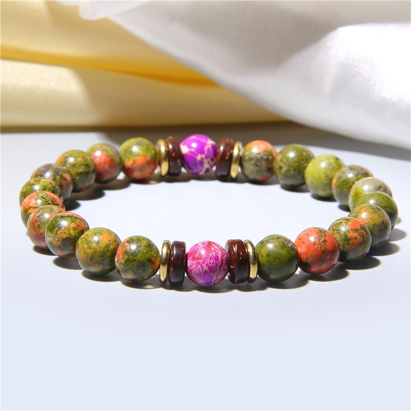 Bracelet Jaspe Vert