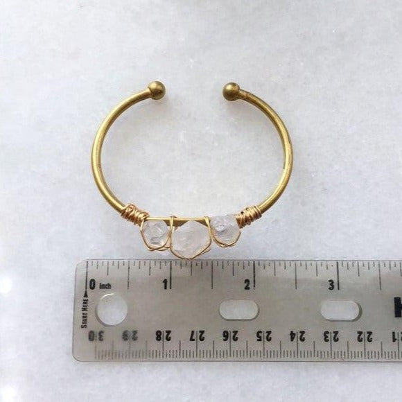 Bracelet De Quartz Blanc