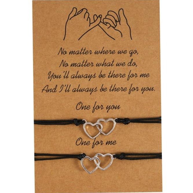 Bracelet Couple Coeur