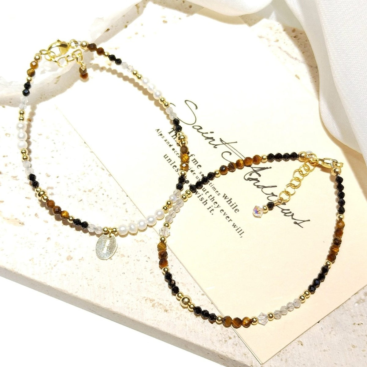 Bracelet Oeil De Tigre Pour Femme