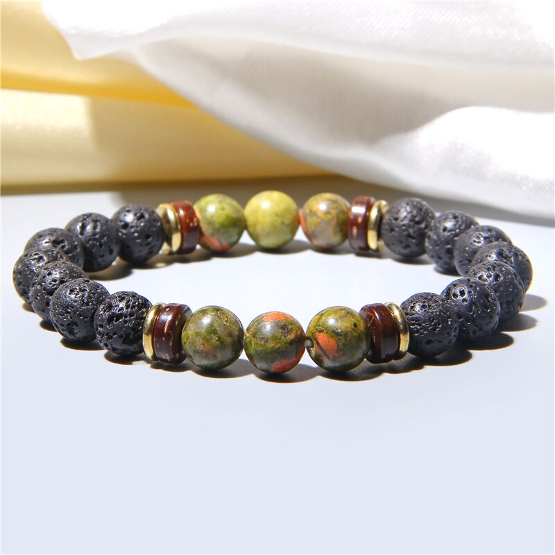 Bracelet Opale Verte | Pierre Naturelle | Univers Minéral Bracelet Opale Verte | Pierre Naturelle | Univers Minéral