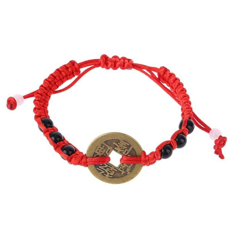 Bracelet Feng Shui Rouge (Cordon)
