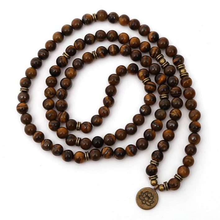 Bracelet Mala Homme Œil De Tigre
