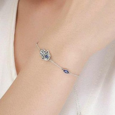 Bracelet Main De Fatma Argent
