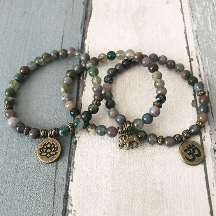 Bracelet En Unakite