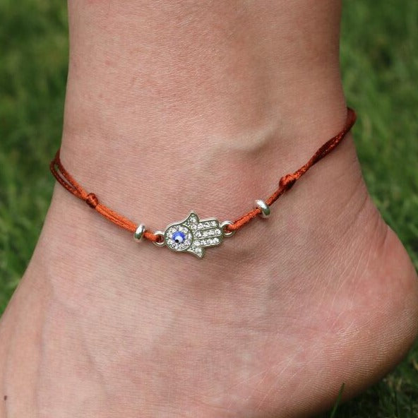 Bracelet Cheville Main De Fatma