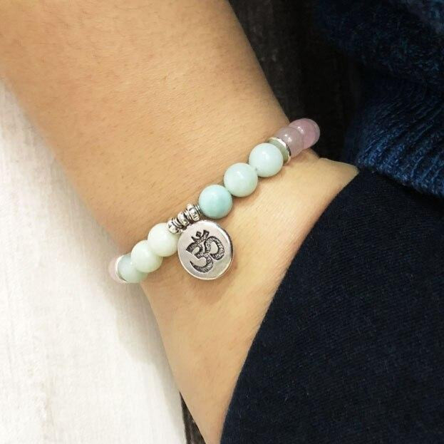 Bracelet En Quartz Rose