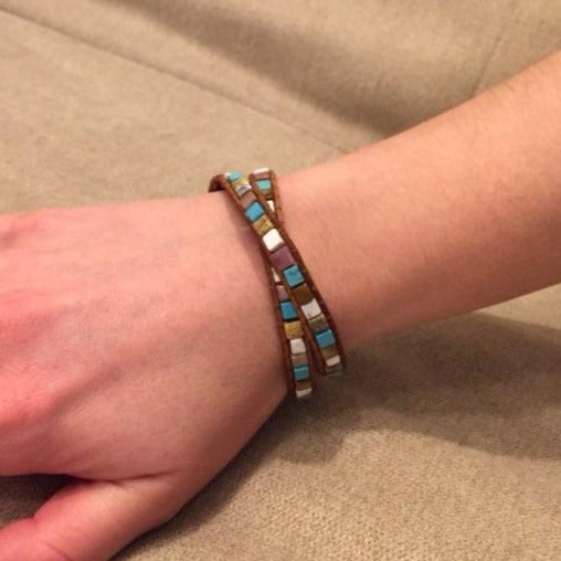 Bracelet Bohème En Perles Naturelles