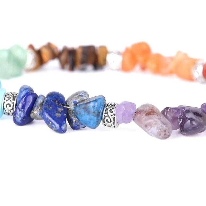 Bracelet 7 Chakras Pierre naturelle