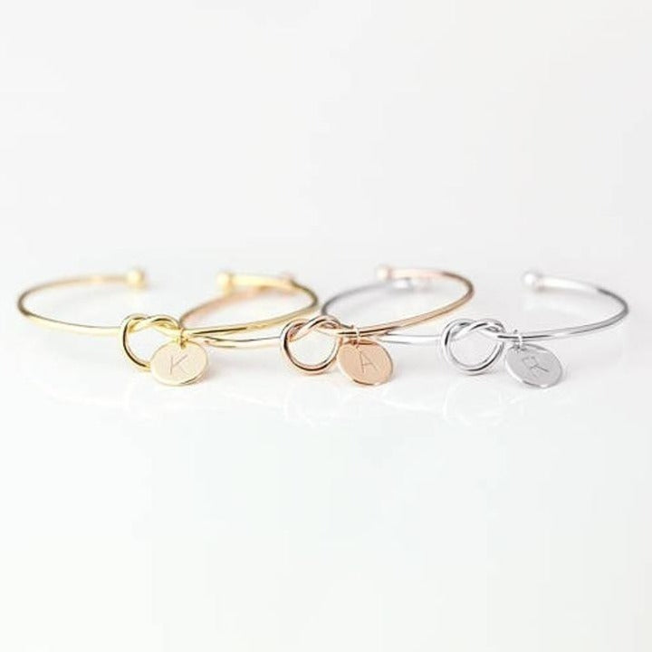 Bracelet Infini Prénom /  infinity bracelet yellow gold