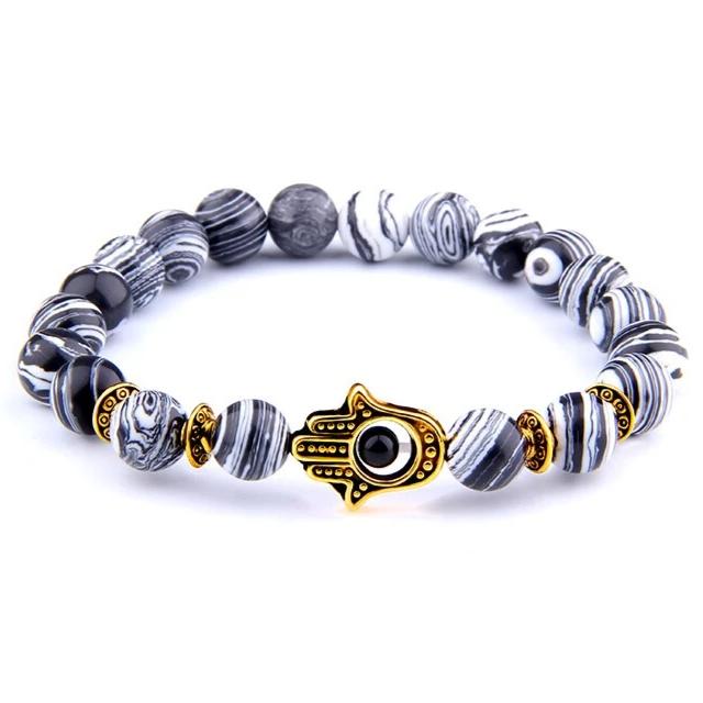 Bracelet Main De Fatma Bleu