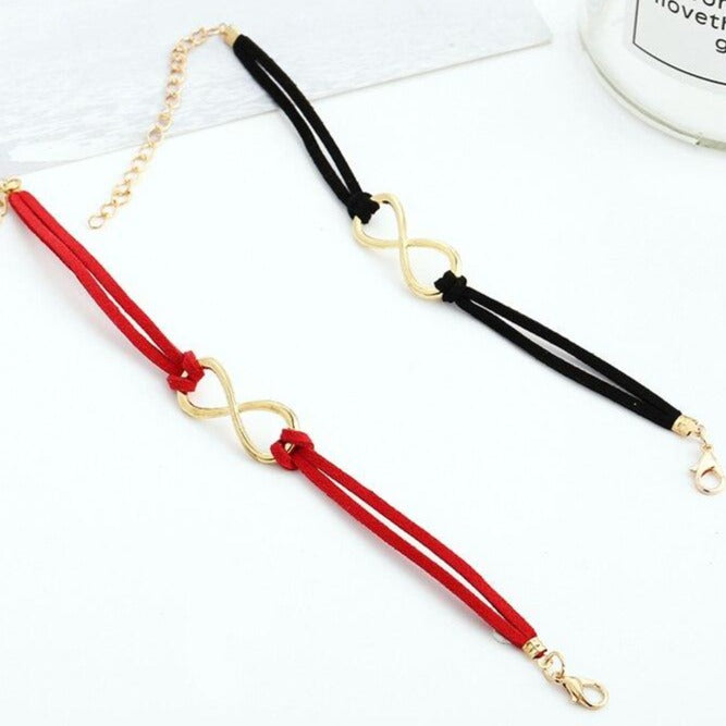 Bracelet Infini Noir