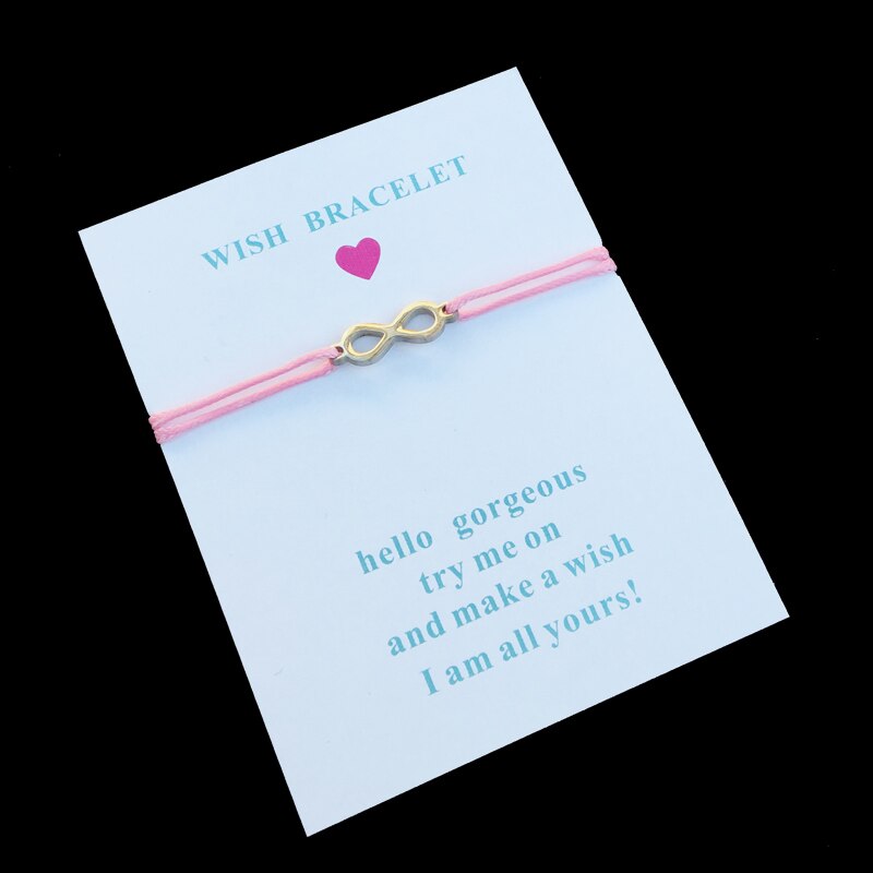 Bracelet Infini Cordon Noir