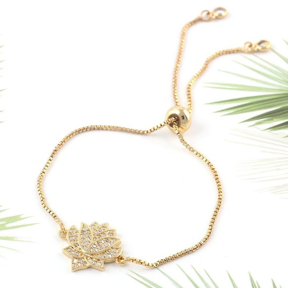 Bracelet Lotus Style Femme