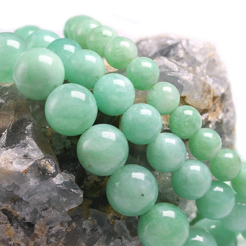 Bracelet Jade Vert pierres naturelles