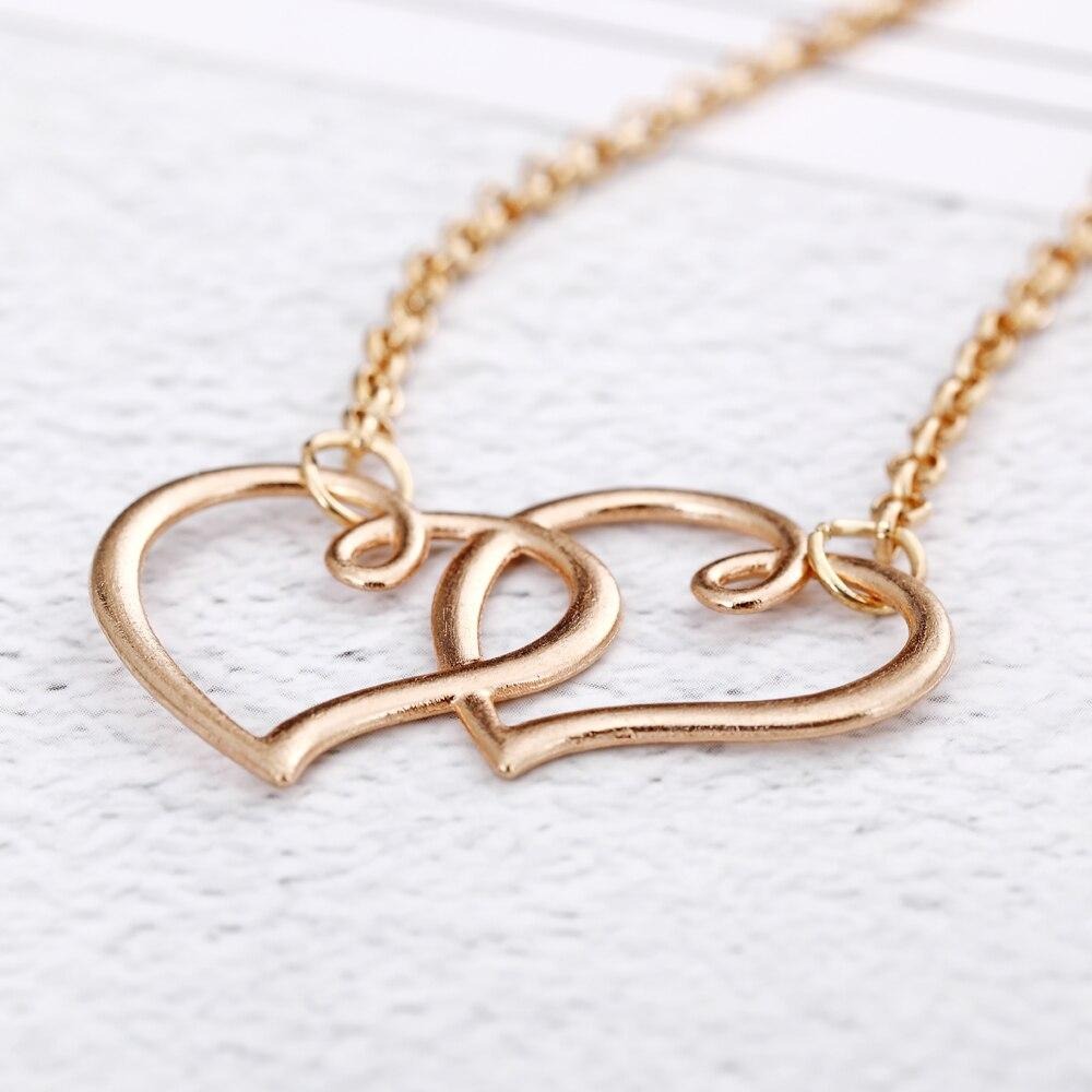 Bracelet Cœur Entrelacé (Cheville) Or