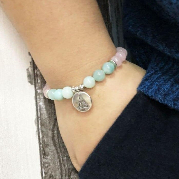 Bracelet En Quartz Rose