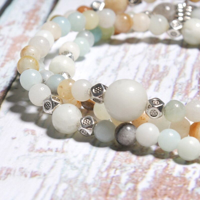Bracelet Mala Pierre De Lune