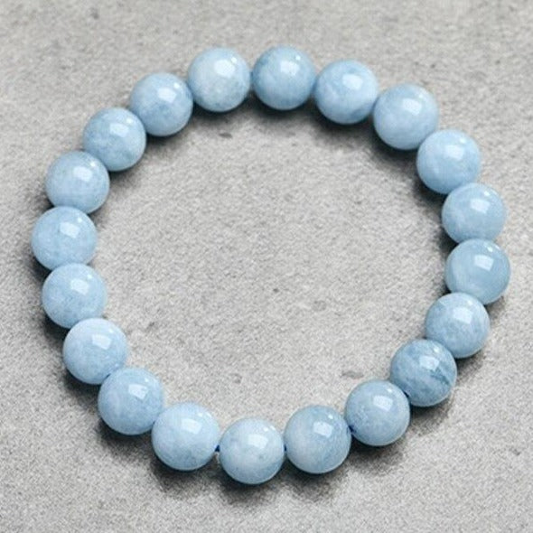 Bracelet En Aigue Marine Femme