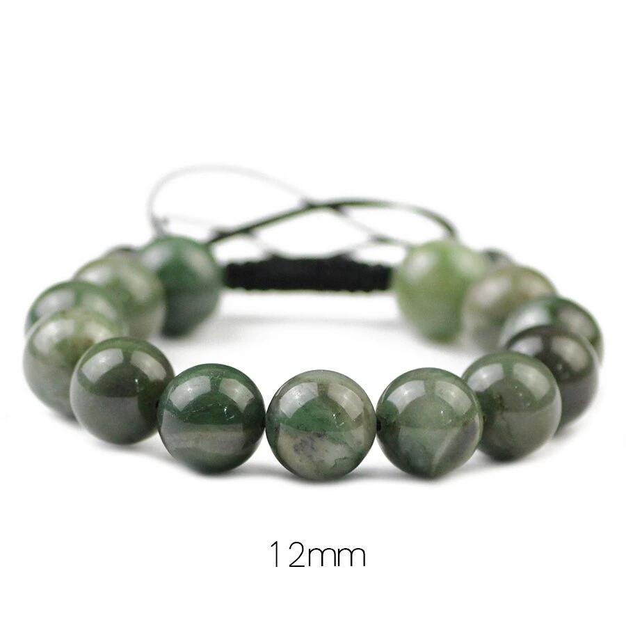 Bracelet En Apatite Verte