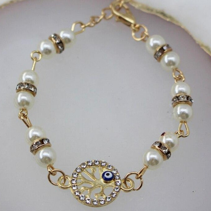 Bracelet Pour Femme Avec Arbre De Vie