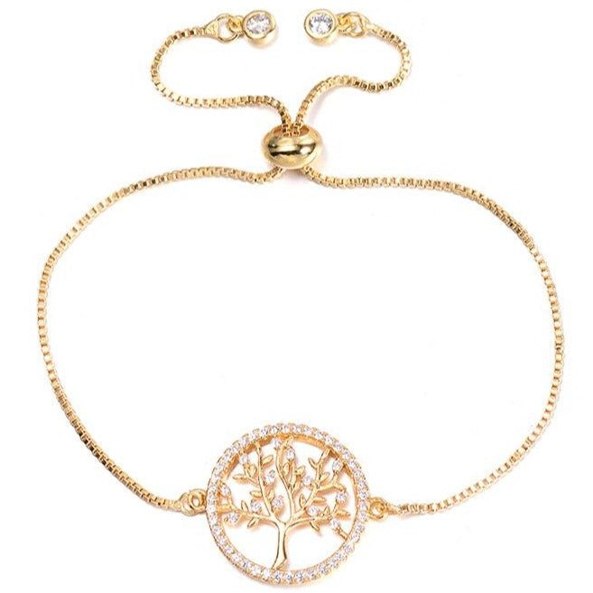 Bracelet Femme Avec Arbre De Vie