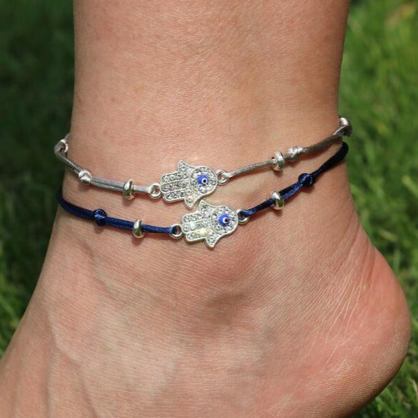 Bracelet Cheville Main De Fatma