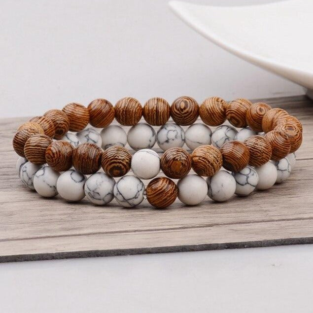 Bracelet De Couple Bois