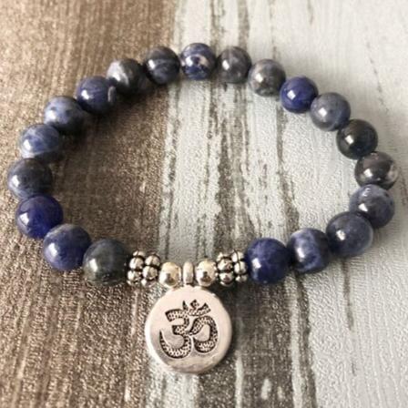 Bracelet Homme OM Bleu