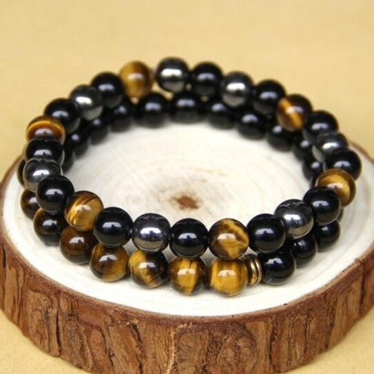 Bracelet Protecteur En Oeil De Tigre