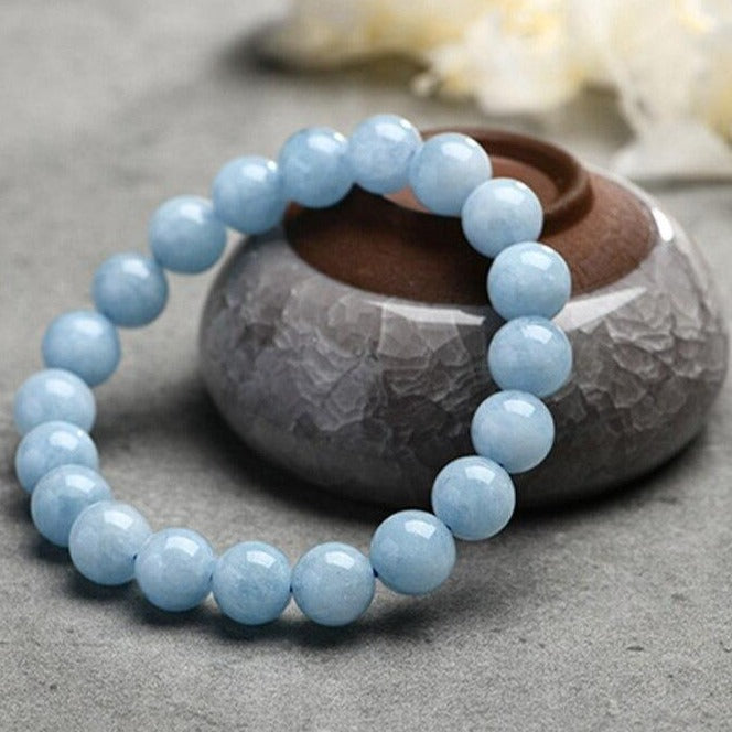 Bracelet En Aigue Marine Femme