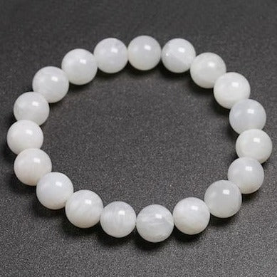 Bracelet Pierre De Lune En Perles