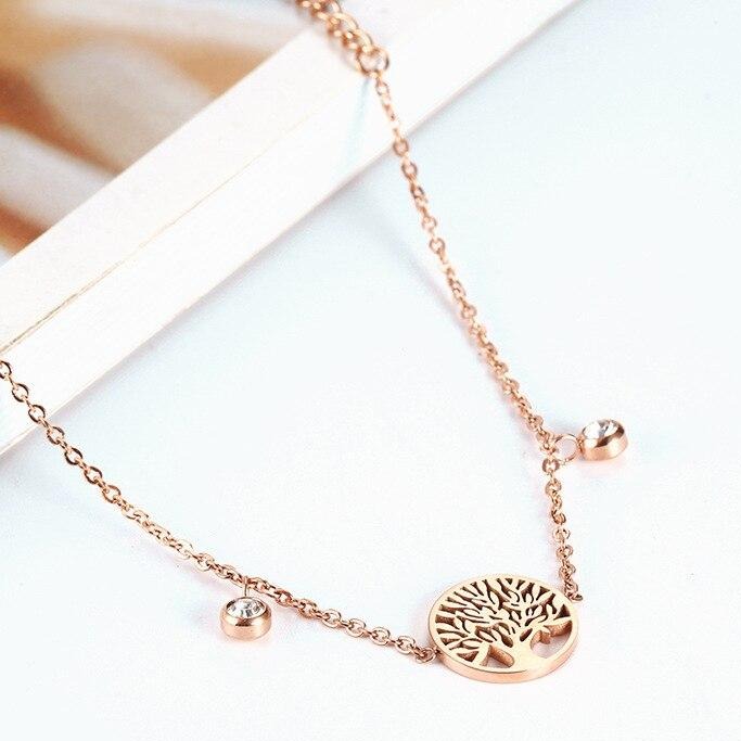 Bracelet Arbre De Vie Or