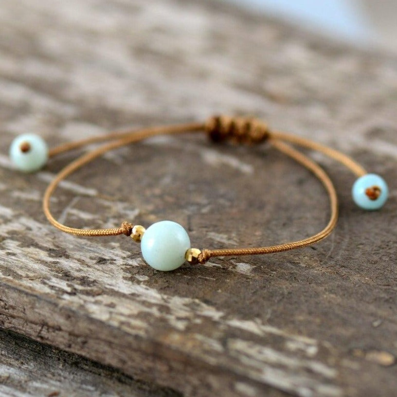 Bracelets Apaisants En Perles : Agate, Amazonite, Jaspe