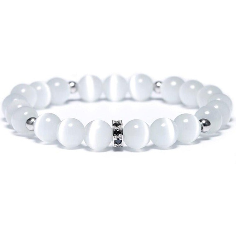 Bracelet En Perles D&#39;Opale Naturelle