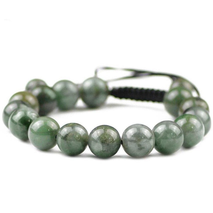 Bracelet En Apatite Verte