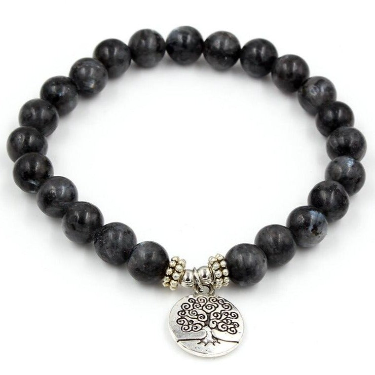Bracelet Arbre De Vie Homme Noir
