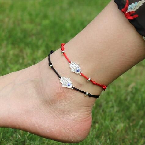 Bracelet Cheville Main De Fatma