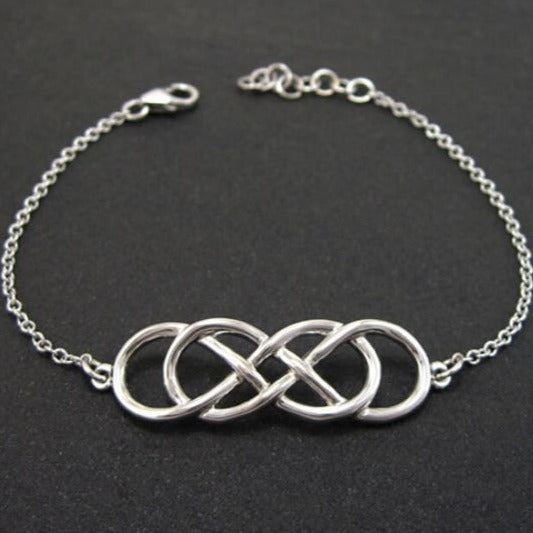 Bracelet Double Infini