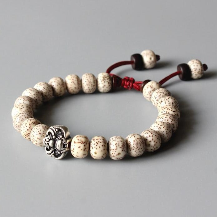 Bracelet Bouddhiste En Graines D'Arbre De La Bodhi